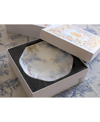 Amazon Rainforest Bone China Plates , Set Of Three