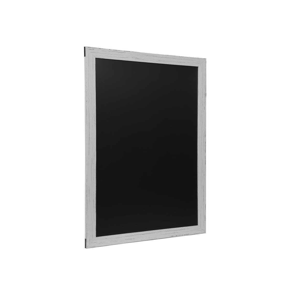 Magda Wall Mount Magnetic Chalkboard Sign With Eraser, Hanging Wall Chalkboard Memo Board