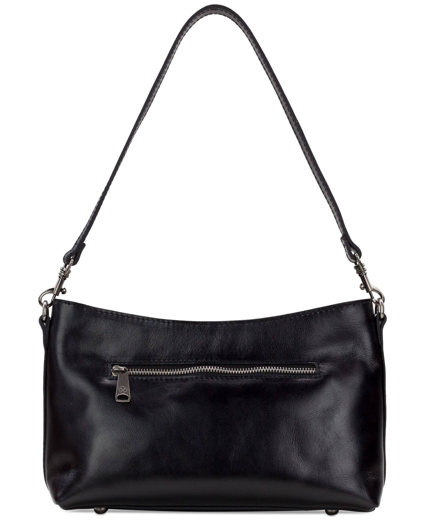 Женская сумка Patricia Nash Betta Medium Leather Shoulder, цвет: Чёрный — фото 2