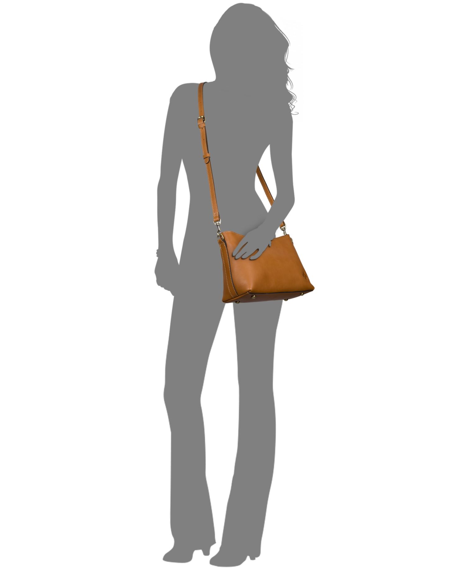Betta Medium Leather Shoulder Handbag