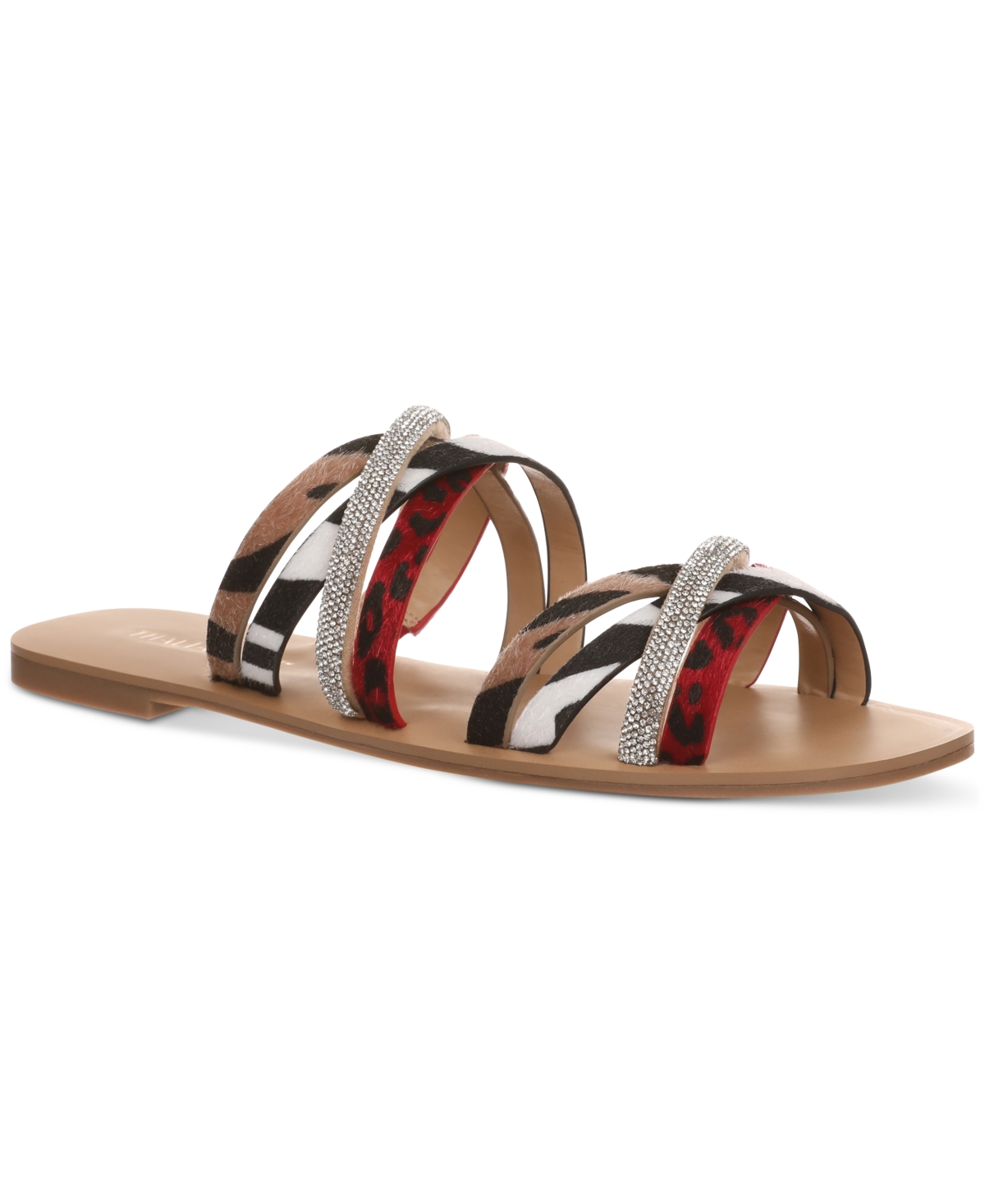 Women's Nari Slip-On Flat Sandals - Animal Multi