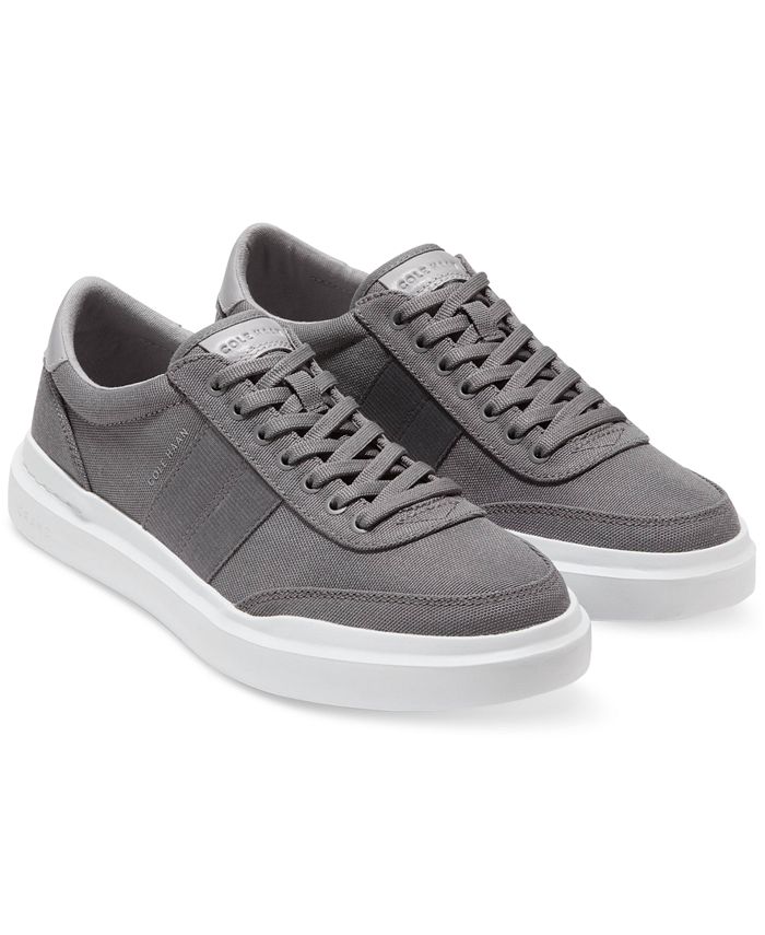 Cole Haan Men s GrandPrø Rally Canvas II Lace Up Court Sneakers Macy s