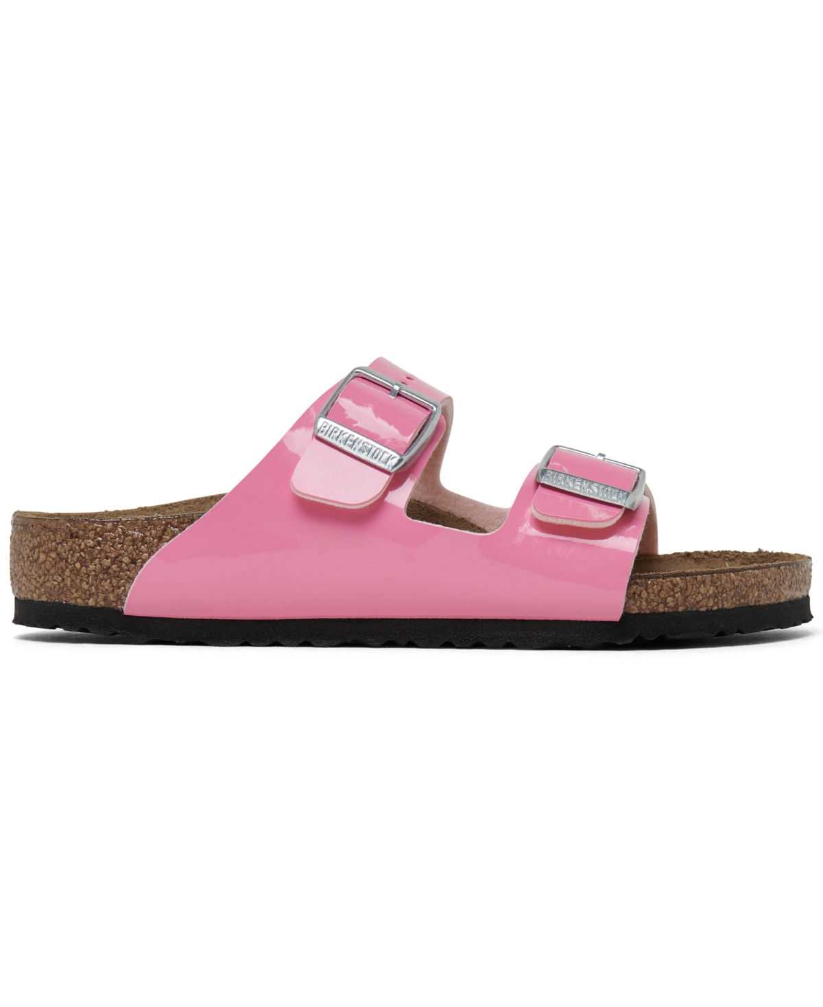 Birkenstock Little Girls Arizona Birko-Flor Patent Sandals from Finish Line