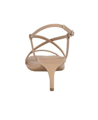 Women's Ishaya Strappy Low Stiletto Sandals