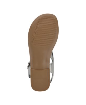 Women's Moraca Buckle T-Strap Flat Sandals