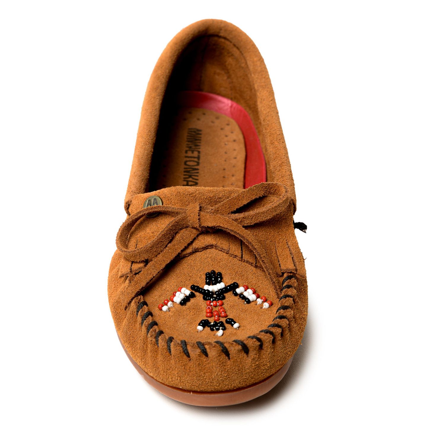 Женские мокасины Minnetonka Thunderbird "Animikii, цвет: Коричневый — фото 3