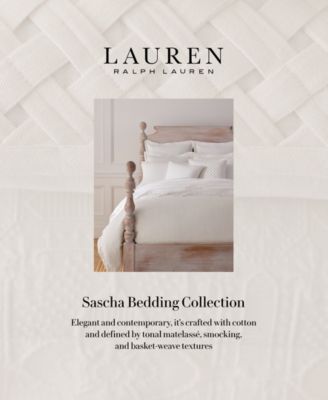 ラルフローレン　コンフォーター＆ピローシャム　セット　クイーン Lauren Ralph Lauren Sascha Textured Medallion Comforter Set