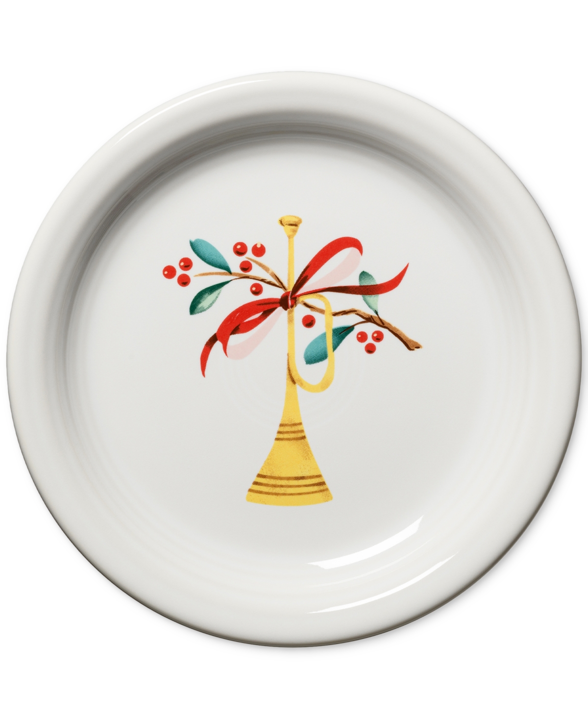 Nutcracker Appetizer Plate - Open White