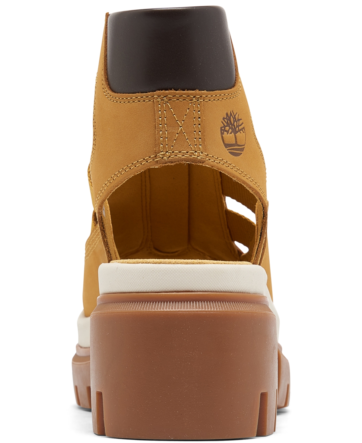 Shop Timberland Women's Everleigh Gladiator Sandals From Finish Line In Wheat Nubuck