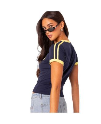 Women's Kassidy contrast T shirt