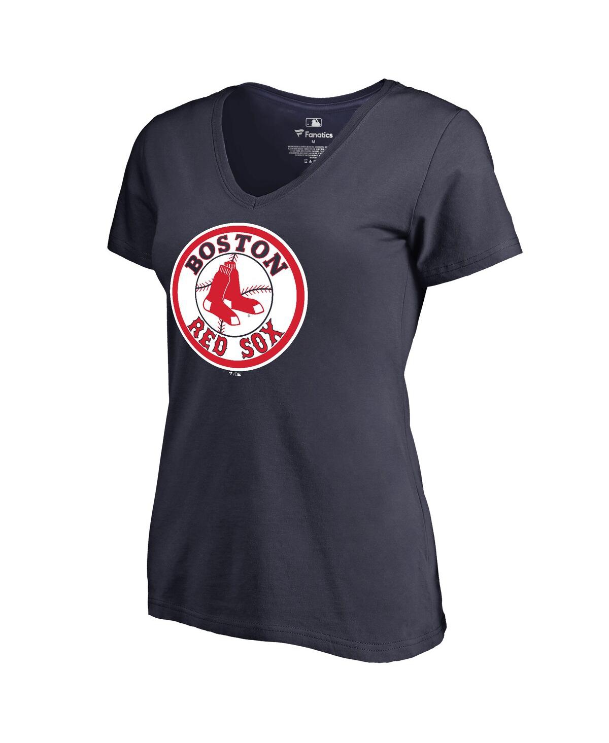 Women's Fanatics Navy Boston Red Sox Cooperstown Collection Forbes T-shirt - Navy