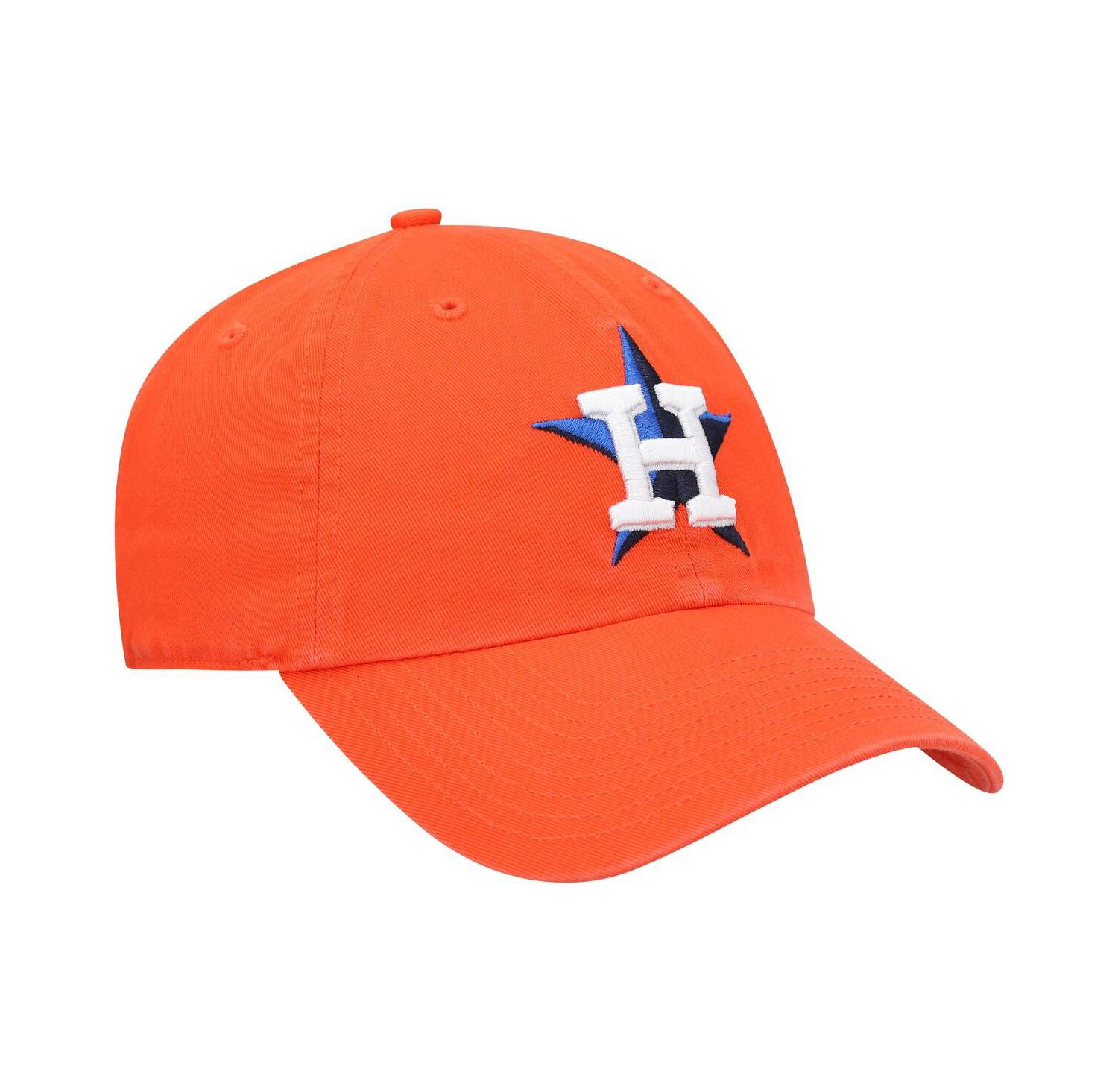 Men's Orange Houston Astros Clean Up Adjustable Hat
