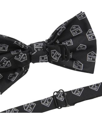 Men's Black Los Angeles Kings Repeat Bow Tie