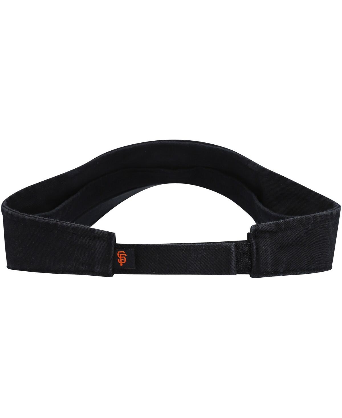Men's '47 BrandSan Francisco Giants Clean Up Adjustable Visor - Black