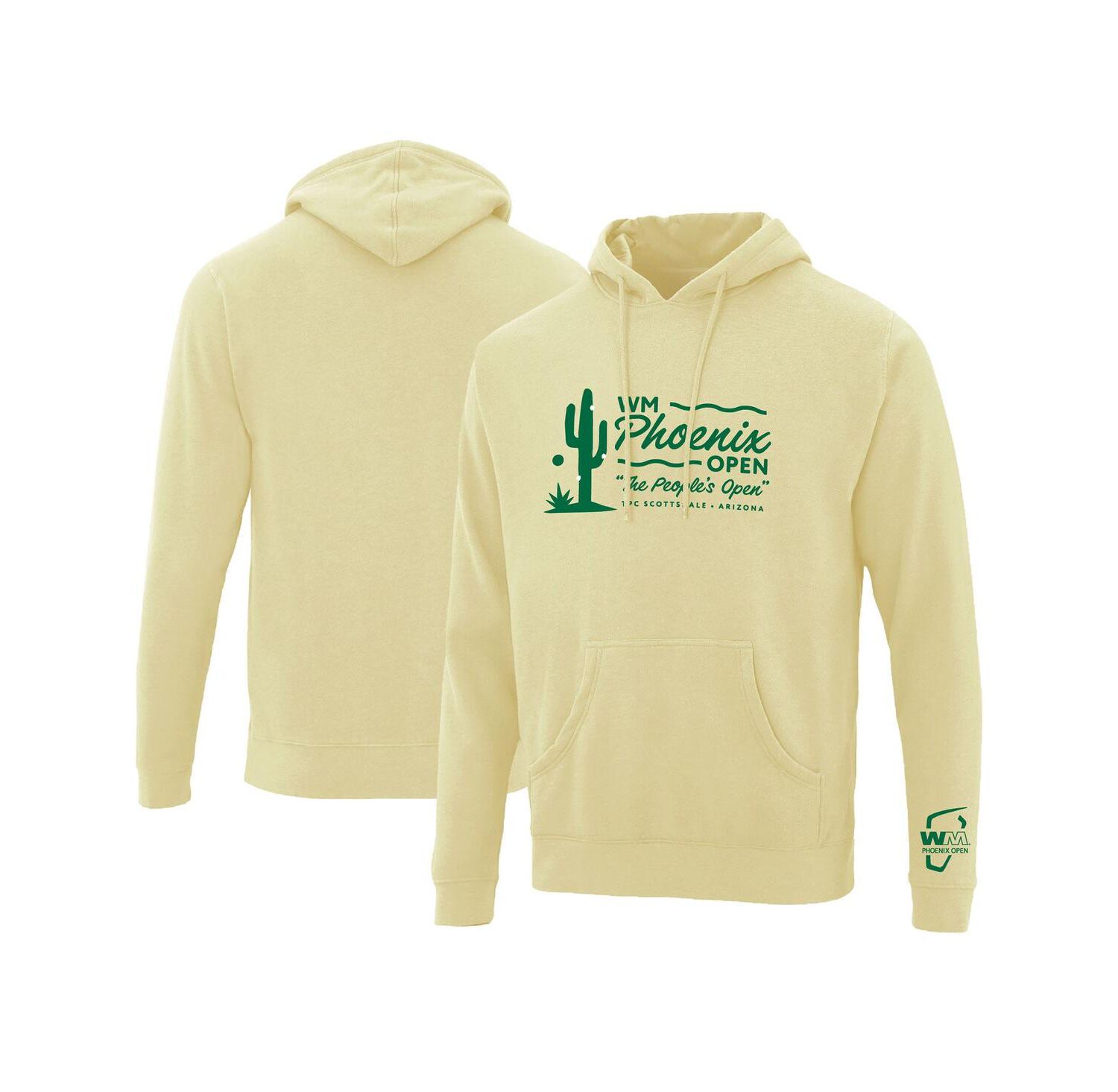 Men's Yellow 2024 WM Phoenix Open Seabrooke Pullover Hoodie