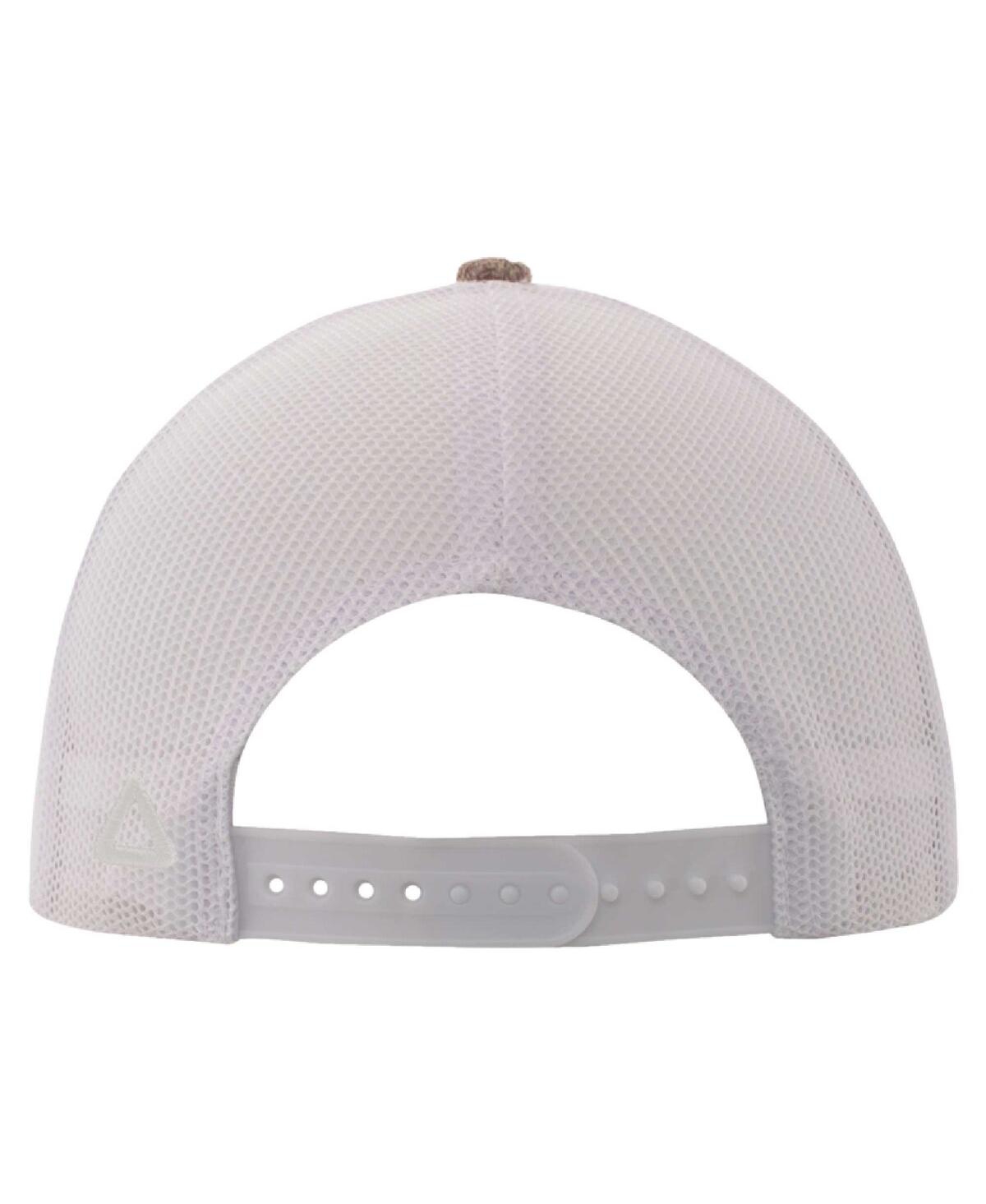 Shop Ahead Men's  Tan, White Illinois Fighting Illini Pregame Adjustable Hat In Tan,white