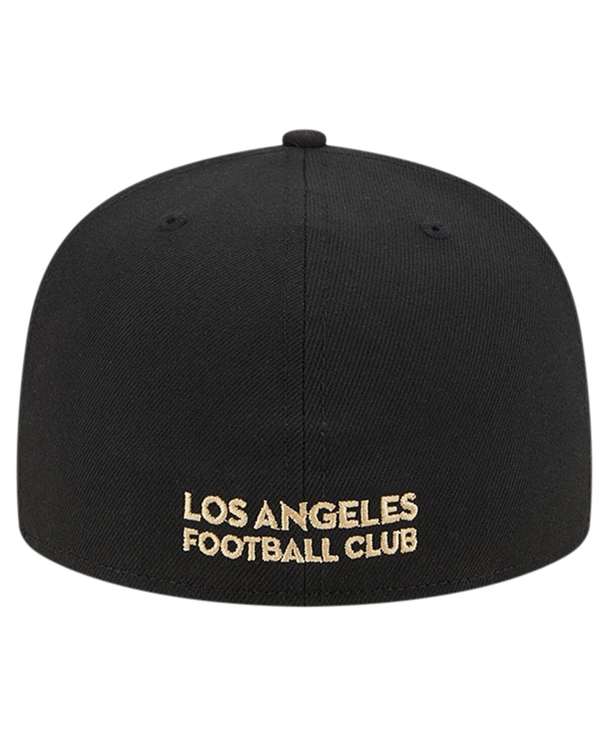 Shop New Era Men's  White, Black Lafc 2024 Kick Off Collection 59fifty Fitted Hat In White,black