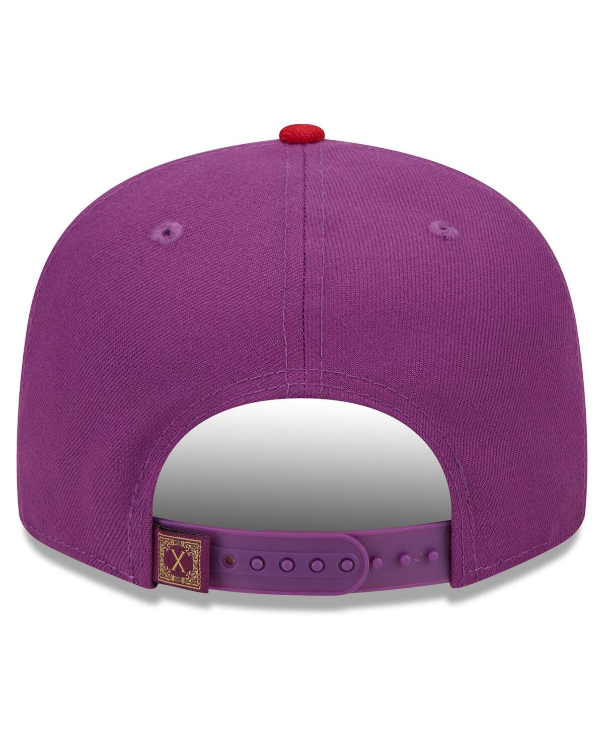Shop New Era Men's  Purple Orlando City Sc Jersey Hook 9fifty Snapback Hat