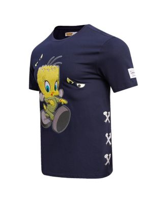Men's and Women's Navy Looney Tunes Franken Tweety T-shirt