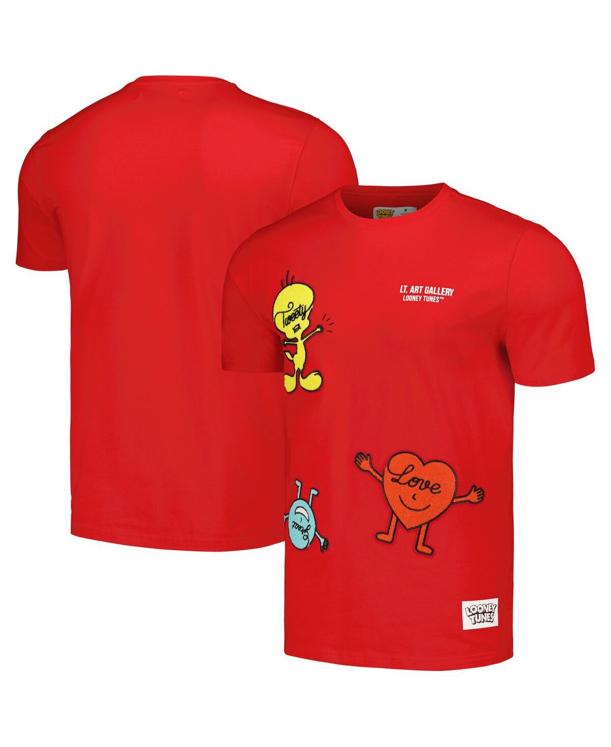 Freeze Max Men's And Women's  Red Looney Tunes Positive Energy T-shirt