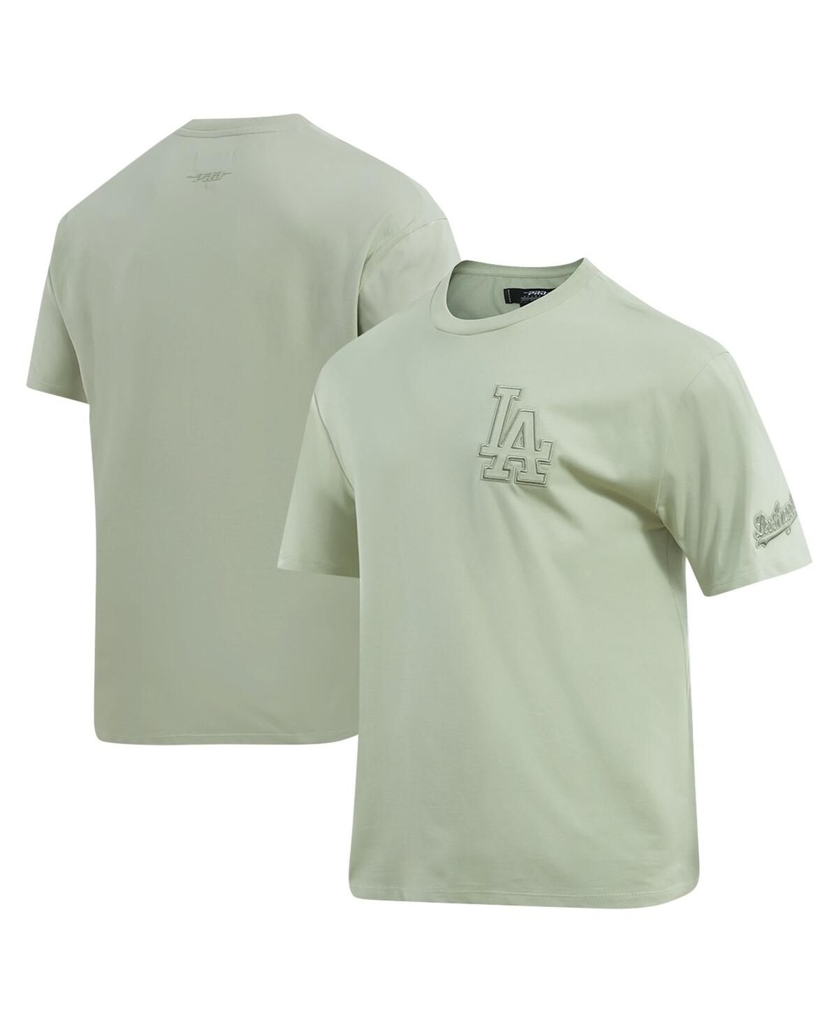 Men's Pro Standard Mint Los Angeles Dodgers Neutral Cj Dropped Shoulders T-shirt - Mint