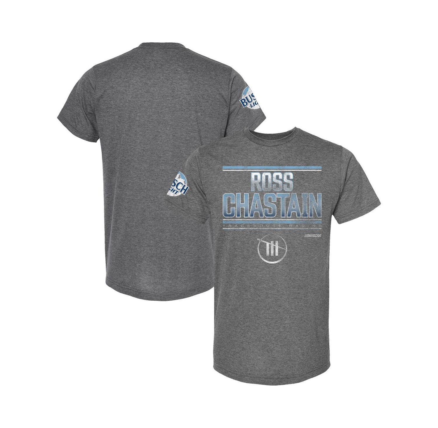 Men's Heather Charcoal Ross Chastain Pole Sitter T-shirt