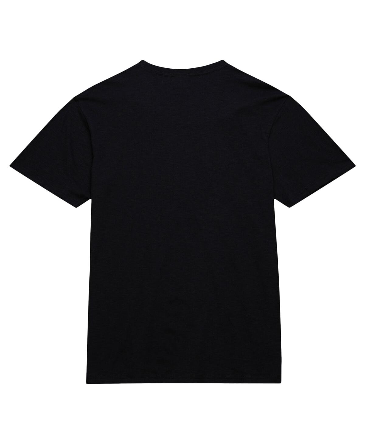 Shop Mitchell & Ness Men's  Black Philadelphia Flyers Legendary Slub T-shirt