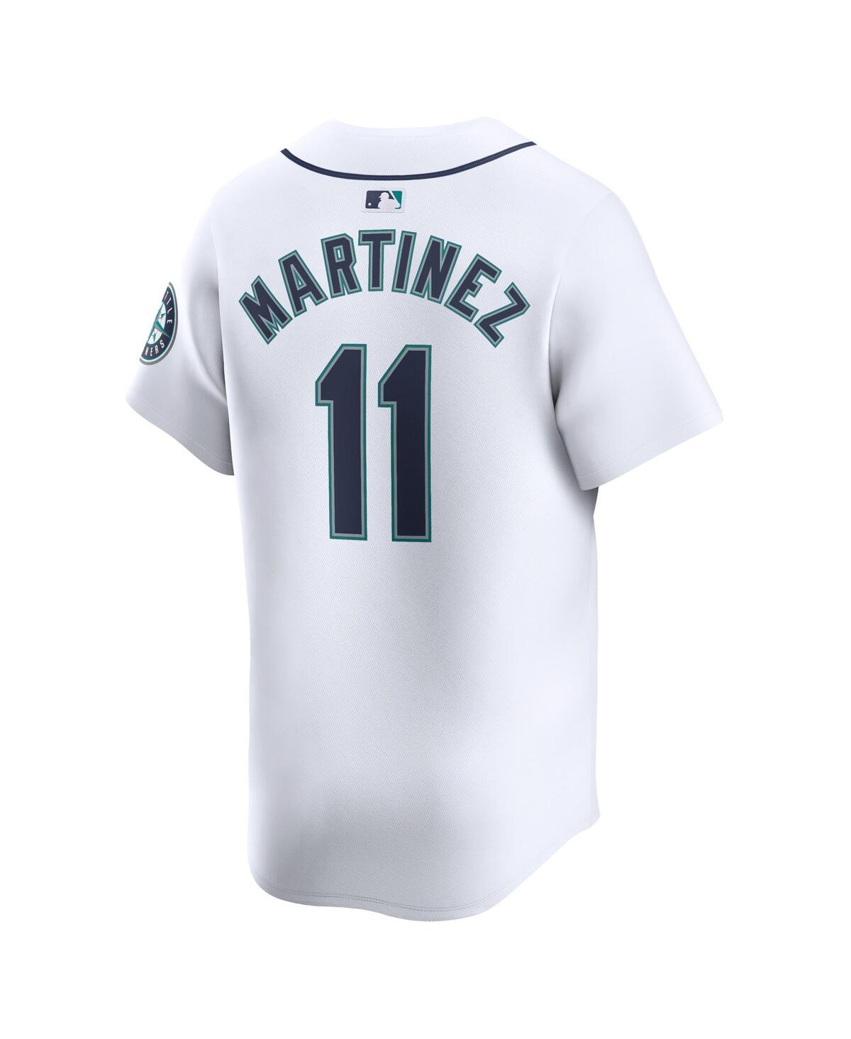 Men's Nike Edgar MartinezSeattle Mariners Home limited Player Jersey - White