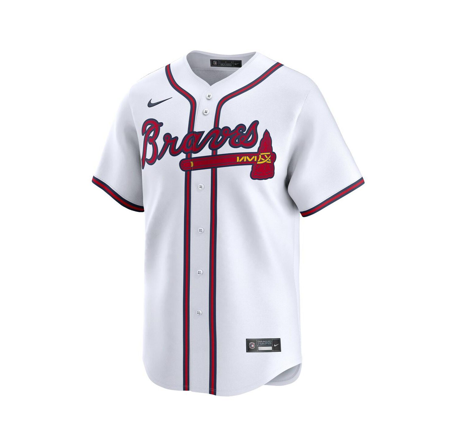 Men's Spencer Strider White Atlanta Braves Home limited Player Jersey
