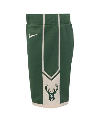 Little Boys and Girls Hunter Green Milwaukee Bucks Icon Replica jersey Shorts