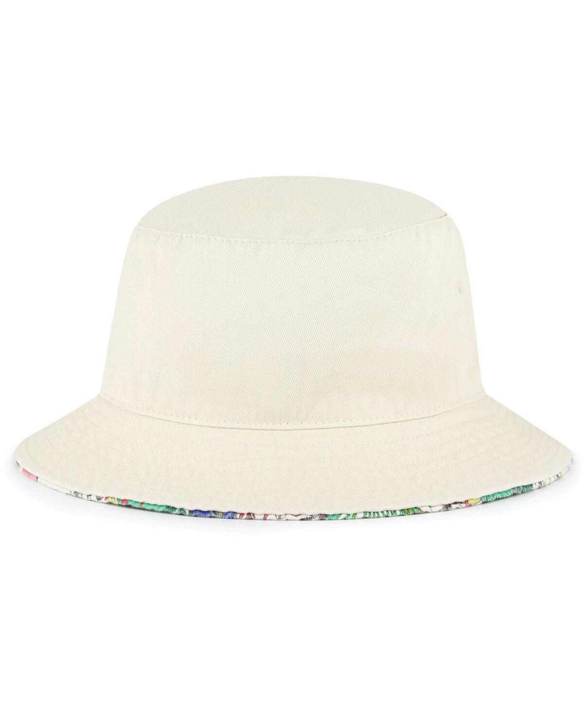 Shop 47 Brand Women's ' Natural Miami Dolphins Pollinator Bucket Hat