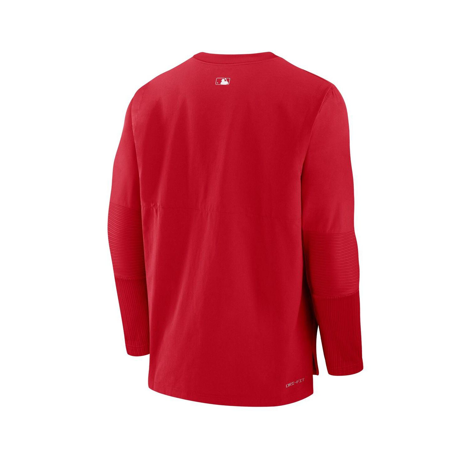 Men's Red Los Angeles Angels Authentic Collection Player Performance Pullover Sweatshirt