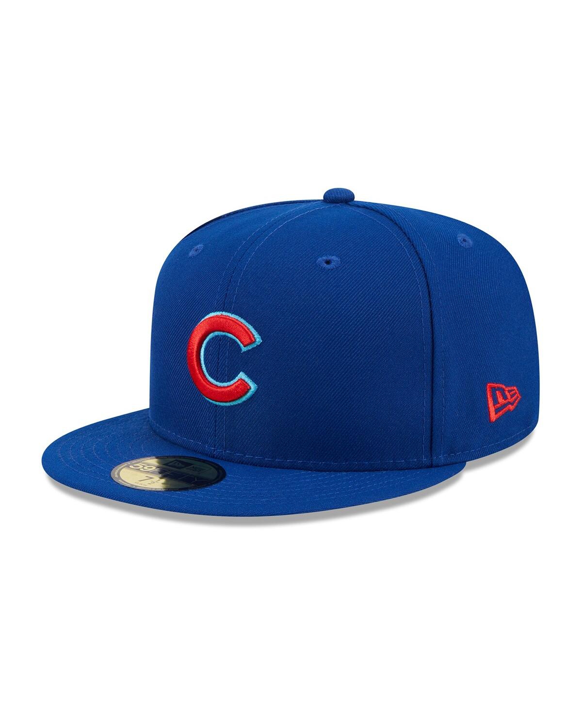 Shop New Era Men's  Royal Chicago Cubs 2023 Mlb Father's Day On-field 59fifty Fitted Hat