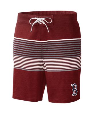 Men's Red Boston Red Sox Coastline Volley Swim Shorts