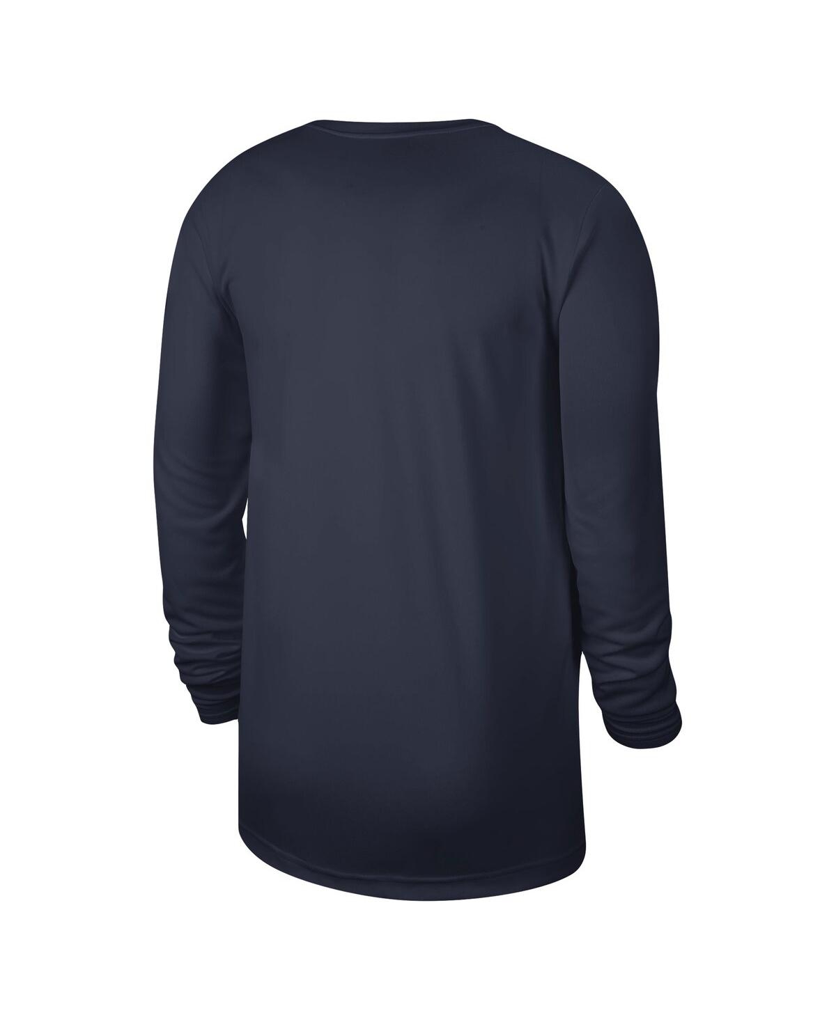 Nike Men's And Women's  Navy Washington Wizards 2023/24 Legend On-court Practice Long Sleeve T-shirt In Navy