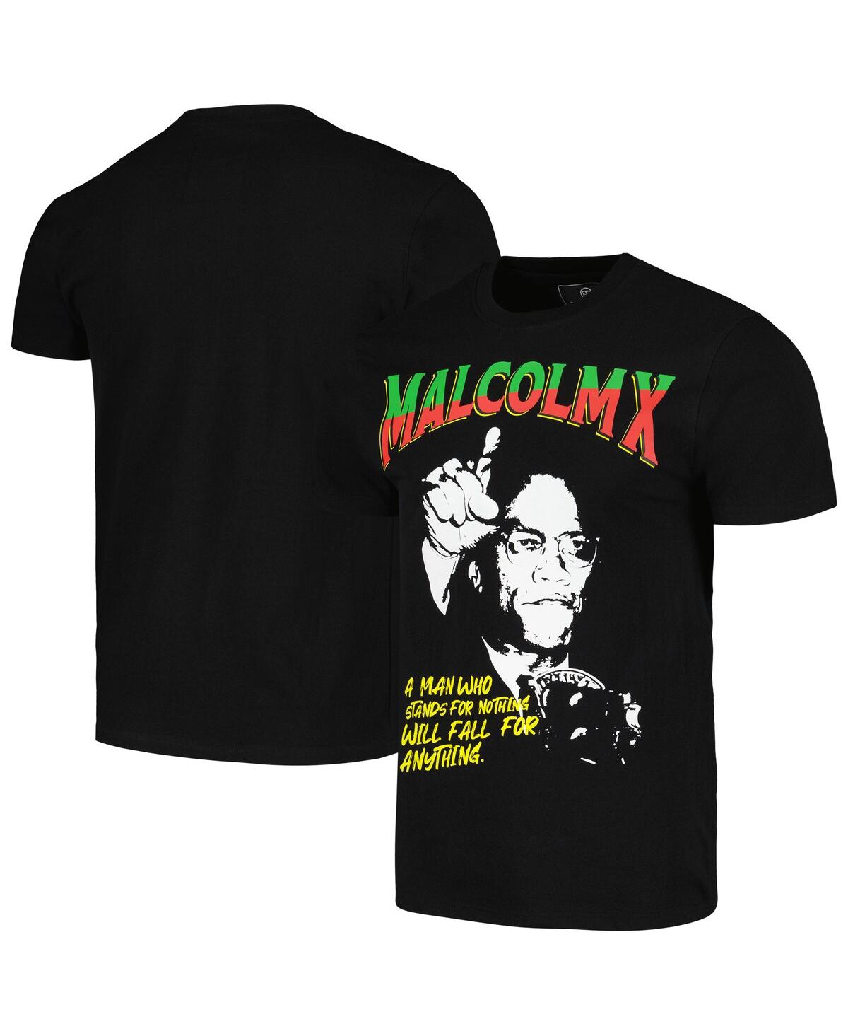 Reason Men's And Women's  Malcolm X Black Distressed Don't Sell Out T-shirt