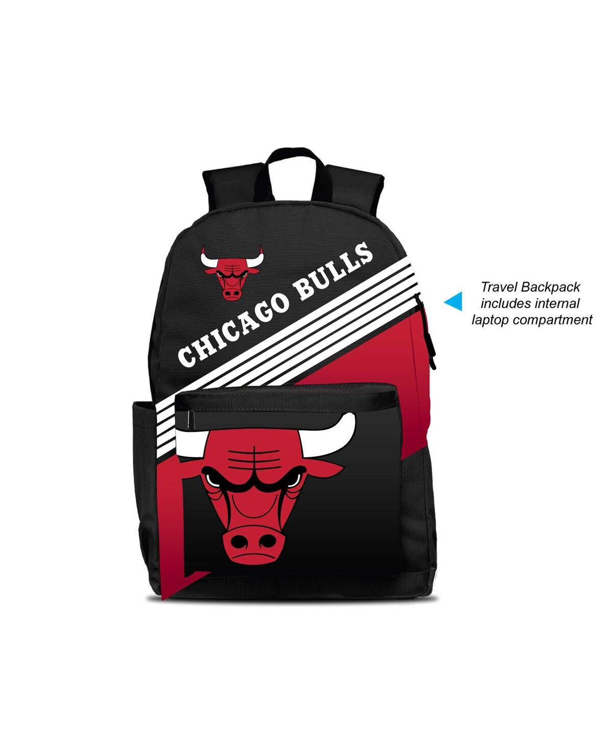 Shop Mojo Youth Boys And Girls  Chicago Bulls Ultimate Fan Backpack In Black,red