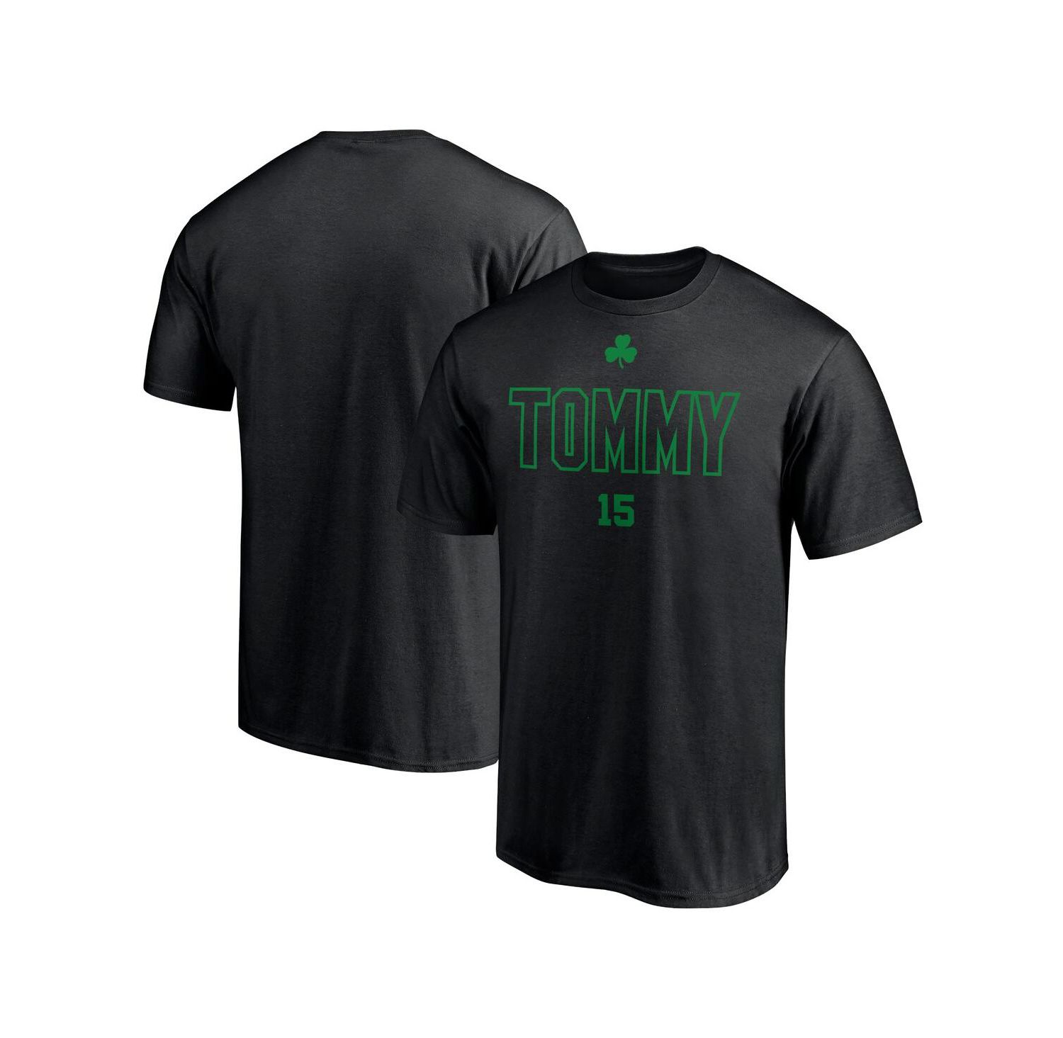 Men's Tom Heinsohn Black Boston Celtics T-shirt