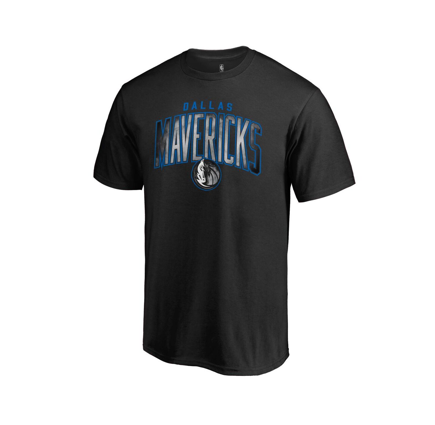 Men's Black Dallas Mavericks Arch Smoke T-shirt