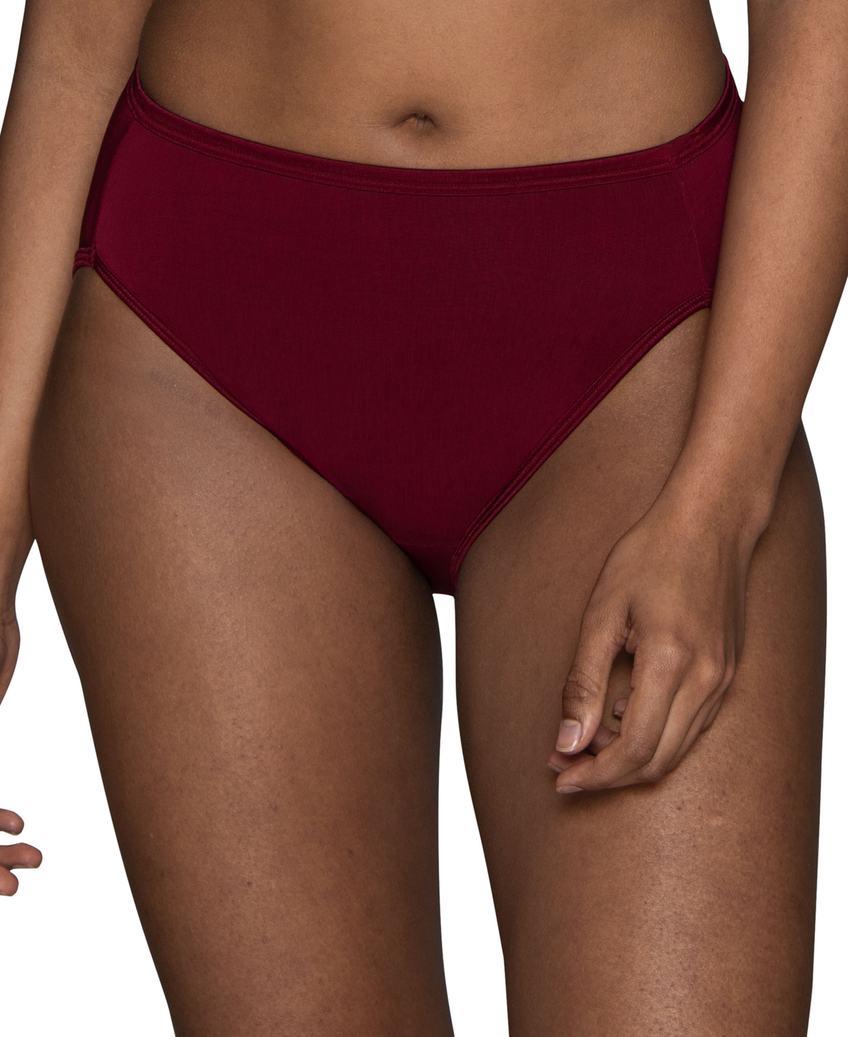 VANITY FAIR ILLUMINATION HI-CUT BRIEF UNDERWEAR 13108, ALSO AVAILABLE IN EXTENDED SIZES 