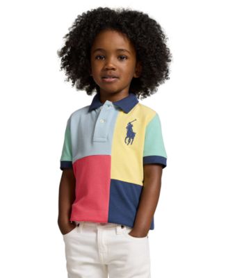 Polo Ralph Lauren Toddler and Little Boys Big Pony Cotton Mesh Polo Shirt Macy s