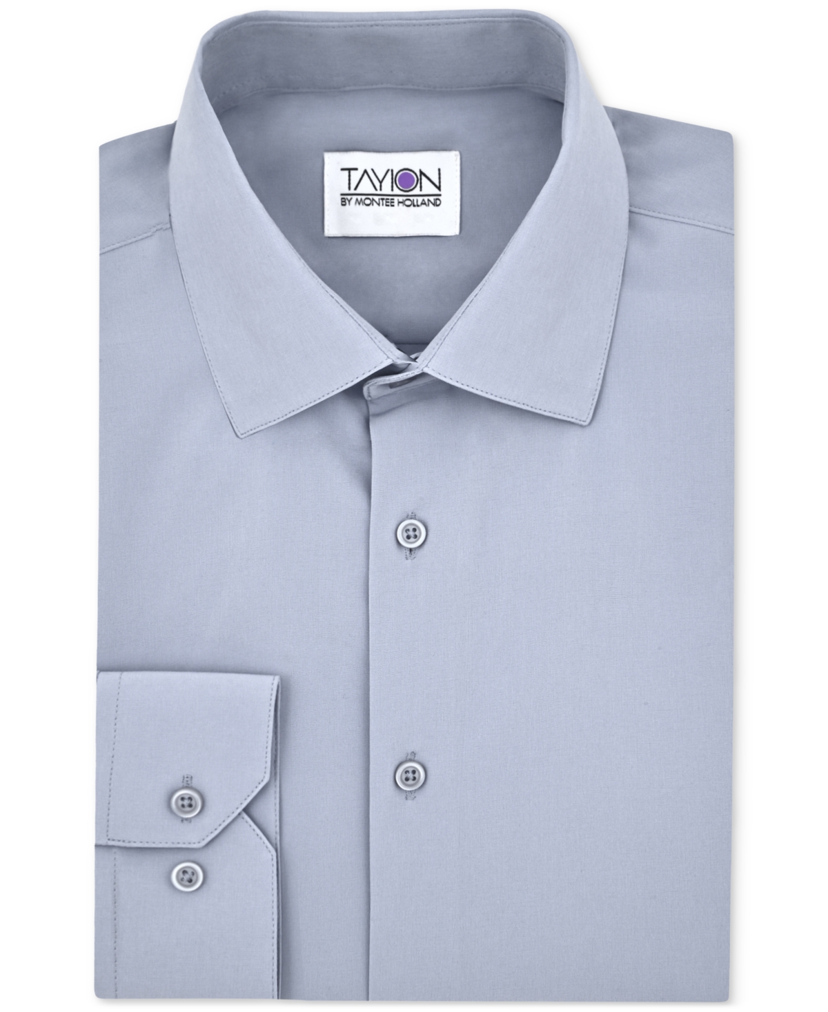 Men's Solid Dress Shirt - Dapple Grey