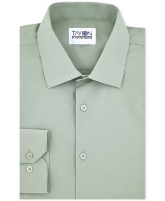 Tayion Collection Men's Solid Dress Shirt - Macy's