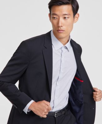 Men's Modern-Fit Solid Wool-Blend Suit Jacket - CLOSE OUT!