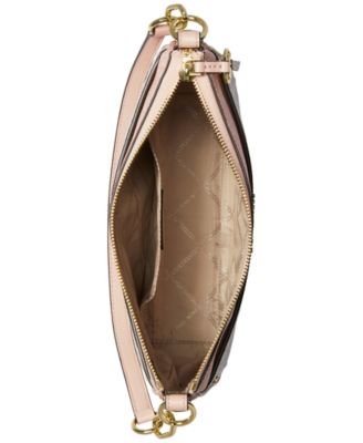 Michael Kors Jet Set Charm Logo Medium Top Zip Pochette