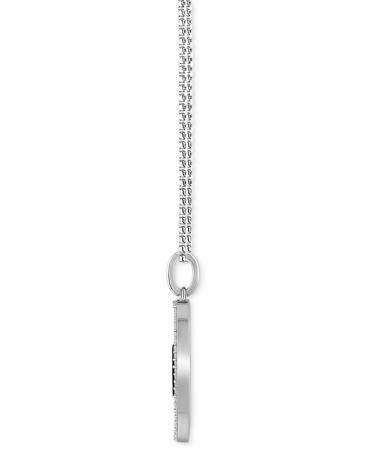 Wonder Fine Jewelry Marvel  Diamond Spiderman Mask 18" Pendant Necklace (1/6 Ct. T.w.) In Sterling Si In Sterling Silver  Rose Gold-plate