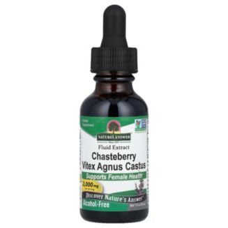 Nature's Answer Chasteberry Vitex Agnus Castus Fluid Extract Alcohol ...