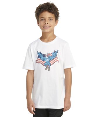 Boys white shops adidas t shirt