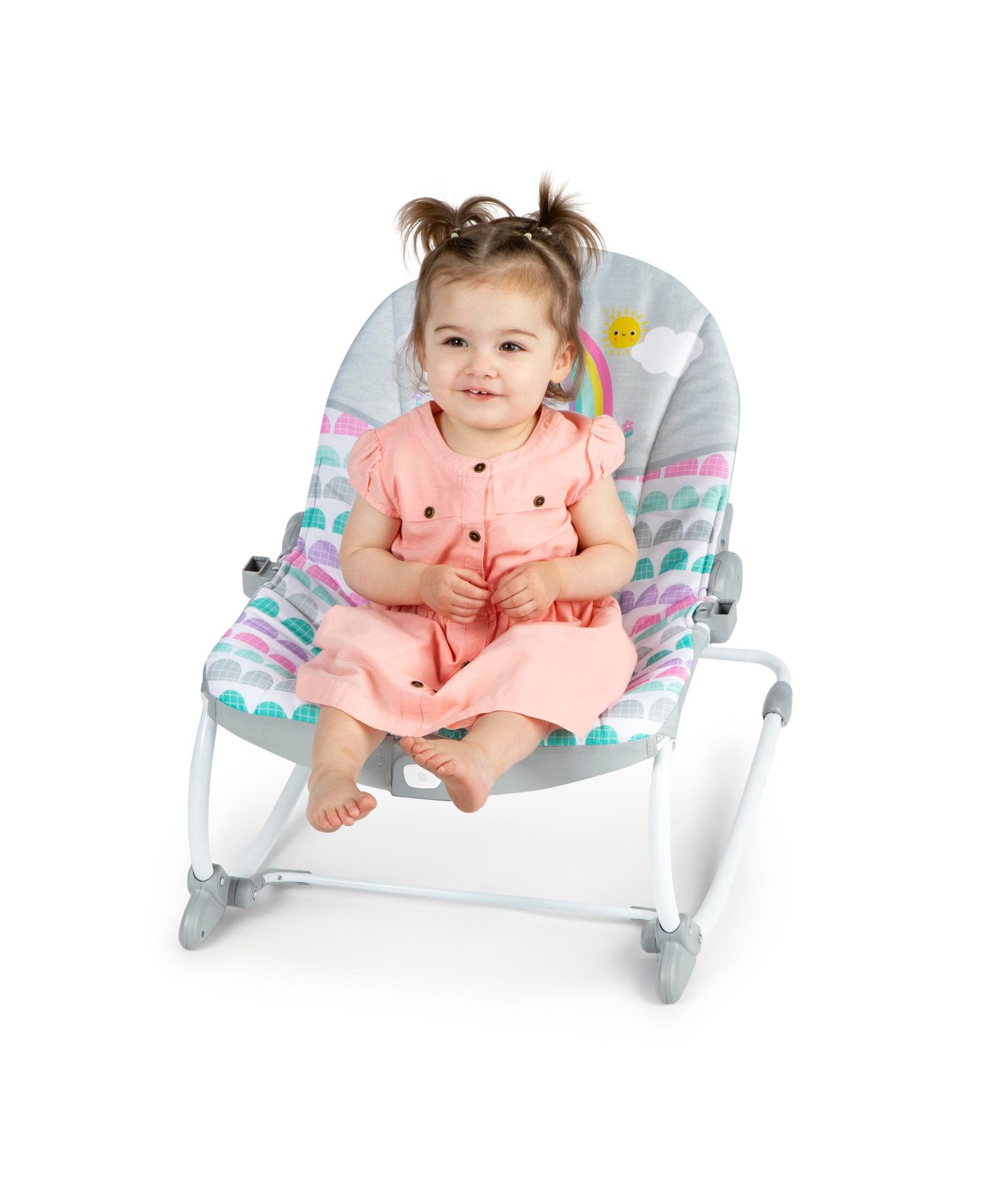 Rosy Rainbow™ Infant to Toddler Rocker