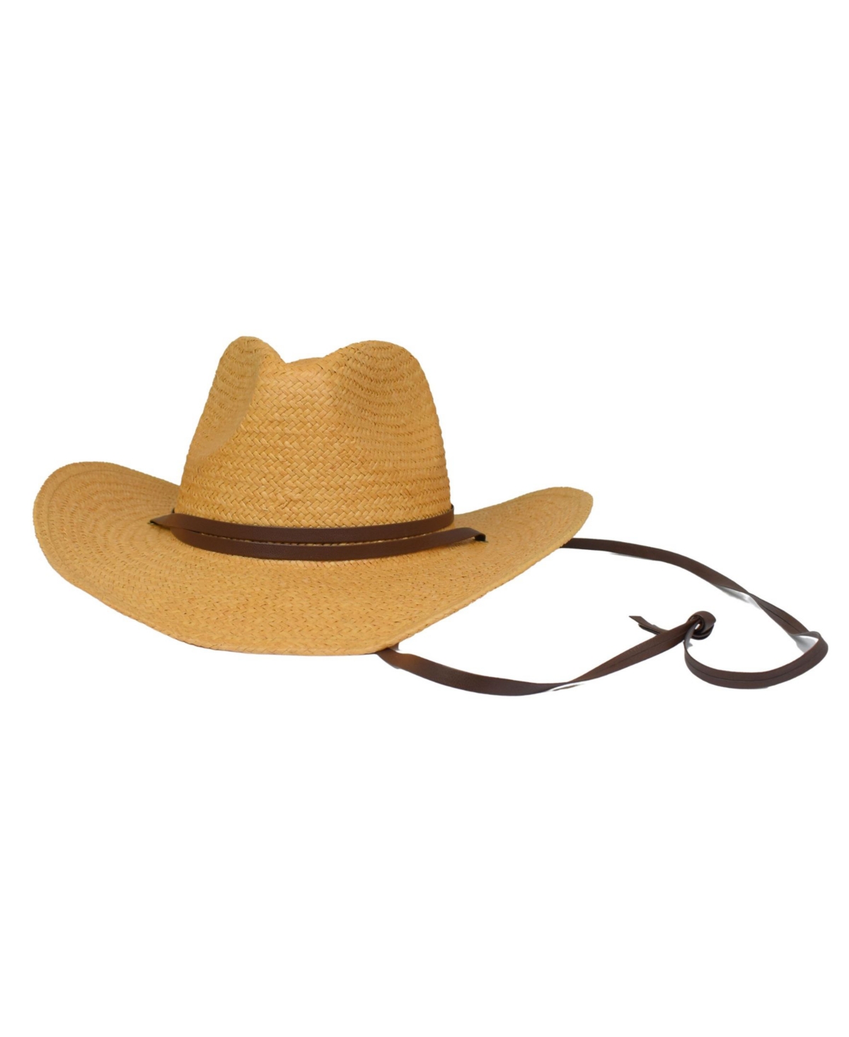 Marcus Adler Women's Straw Cowboy Hat In Brown